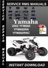 Thumbnail 2002 Yamaha YFM660 YFM660RN YFM660RNC Service Repair Manual 