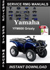 Thumbnail Yamaha YFM600 Grizzly Service Repair Manual Download