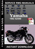 Thumbnail 1982 Yamaha XZ550 Service Repair Manual Download