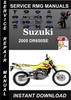 Thumbnail 2005 Suzuki DR650SE Service Repair Manual Download