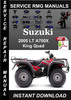 Thumbnail 2005 Suzuki LT A700X King Quad Service Repair Manual Downloa