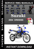 Thumbnail 2004 Suzuki DR650SE Service Repair Manual Download
