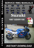 Thumbnail 1997 Suzuki GSXR1100 Service Repair Manual