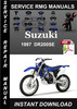 Thumbnail 1997 Suzuki DR200SE Service Repair Manual Download Thumbnail 1997 Suzuki DR200SE Service Repair Manual Download