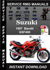Thumbnail 1997 Suzuki GSF400 Bandit Service Repair Manual Download