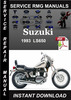 Thumbnail 1993 Suzuki LS650 Service Repair Manual Download