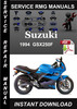 Thumbnail 1994 Suzuki GSX250F Service Repair Manual Download