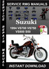 Thumbnail 1994 Suzuki VS700 VS750 VS800 S50 Service Repair Manual Down