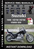 Thumbnail 1989 Suzuki VS700 VS750 VS800 S50 Service Repair Manual Down