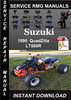 Thumbnail 1990 Suzuki QuadZilla LT500R Service Repair Manual Download