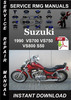 Thumbnail 1990 Suzuki VS700 VS750 VS800 S50 Service Repair Manual Down