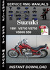 Thumbnail 1991 Suzuki VS700 VS750 VS800 S50 Service Repair Manual Down