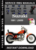 Thumbnail 1991 Suzuki LS650 Service Repair Manual Download