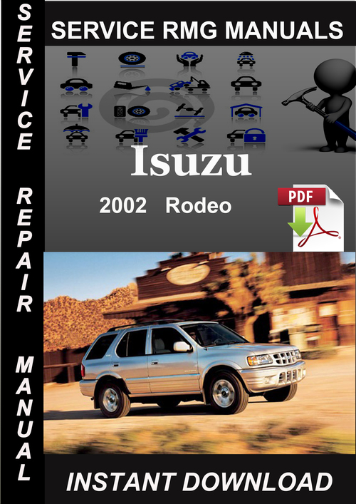 2002 Isuzu Rodeo Service Repair Manual Download Tradebit