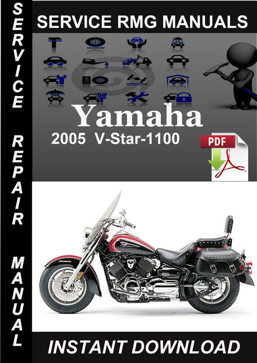 2005 Yamaha V-Star-1100 Service Repair Manual Download - Tradebit