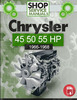Thumbnail Chrysler Outboard 35 45 50 55 HP 1966-1968 Service Repair Ma Thumbnail Chrysler Outboard 35 45 50 55 HP 1966-1968 Service Repair Ma