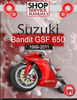 Thumbnail Suzuki Bandit GSF 650 1999-2011 Service Repair Manual  
