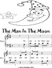 Thumbnail The Man in the Moon Beginner Piano Sheet Music