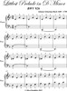 Thumbnail Little Prelude in D Minor Bwv 926 Easy Piano Sheet Music