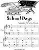 Thumbnail School Days Beginner Piano Sheet Music