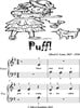 Thumbnail Puff Beginner Piano Sheet Music Tadpole Edition
