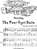 Thumbnail Morning the Peer Gynt Suite Beginner Piano Sheet Music Tadpo