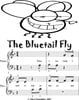 Thumbnail The Bluetail Fly Beginner Piano Sheet Music
