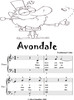 Thumbnail Avondale Easy Piano Sheet Music Tadpole Edition