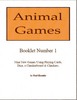 Thumbnail Animal Games Booklets 1