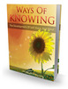 Thumbnail Ways Of Knowing PLR