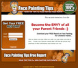 Thumbnail Face Painting Squeeze Page