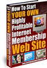 Thumbnail Start Your Own Membership Website w/ Master Resell Rights