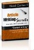 Thumbnail Article Writing Secrets Thumbnail Article Writing Secrets