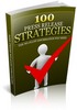 Thumbnail 100 Press Release Strategies - PLR