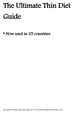 Thumbnail The Swedish Thin Diet Guide Now in 10 countries