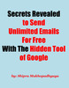 Thumbnail Secrets Revealed To Send Unlimited Emails With Google Tool