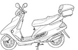 Thumbnail Geely 150cc Gy6 Qmj157 Scooter Repair Service Manual