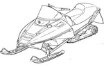 Thumbnail 2007-2010 Yamaha Apex LTX / GT Snowmobile Service Repair Manual