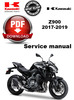 Thumbnail  Kawasaki Z900 2017-2019 FIRST GEN Service Manual Workshop I