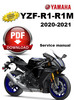 Thumbnail Yamaha YZF-R1M R1 2020-2021 New Service Manual/Workshop 