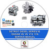 Thumbnail DETROIT DIESEL SERIES 92 ENGINES V6 V8 12 16 CYLINDER MANUAL
