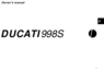 Thumbnail Ducati 998s 2002 COMPLETE OFFICIAL OWNER, OWNERS, USER MANUAL  
