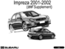 Thumbnail SUBARU IMPREZA STI TS RS WRX 2001 2002 Factory Service 