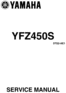 Thumbnail Yamaha YFZ450 YFZ450S 2003 - 2009 COMPLETE OFFICIAL FACTORY SERVICE / REPAIR / FULL WORKSHOP MANUAL 