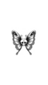 Thumbnail Tattoo flash - Skull-butterfly