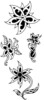 Thumbnail 4 x Tattoo flashes - Flowers