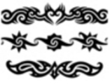 Thumbnail 3 x Tattoo flashes - Tribal Armbands
