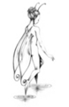Thumbnail Tattoo flash - Fairy walking on the water