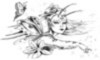 Thumbnail Tattoo flash - Fairy with butterflies
