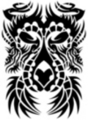 Thumbnail Tattoo flash - Tribal Dragon